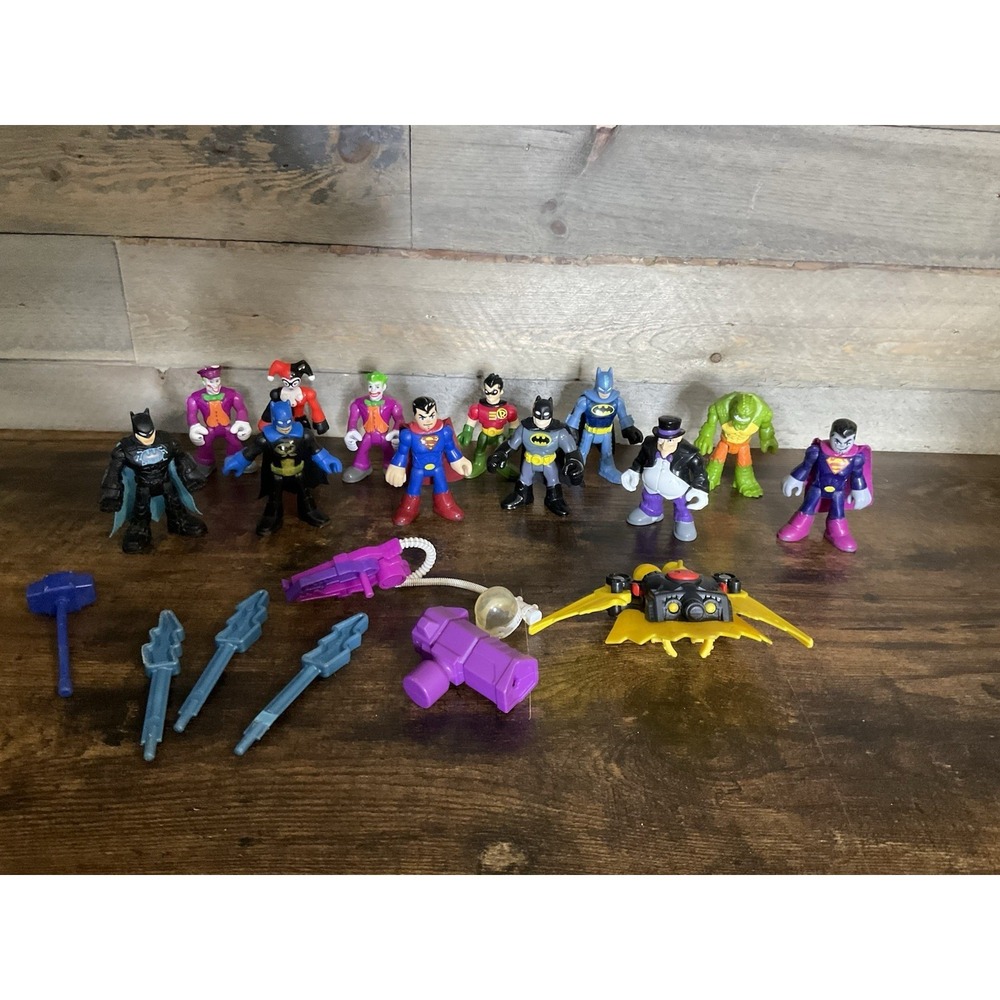 Imaginext Figures DC Comics Fisher-Price Heros And Villians